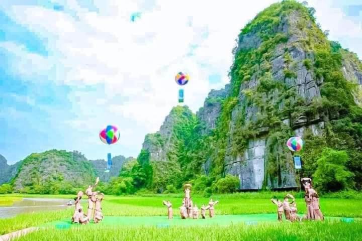 Tam Coc Horizon Bungalow Ninh Bình Exteriör bild