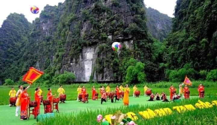 Tam Coc Horizon Bungalow Ninh Bình Exteriör bild